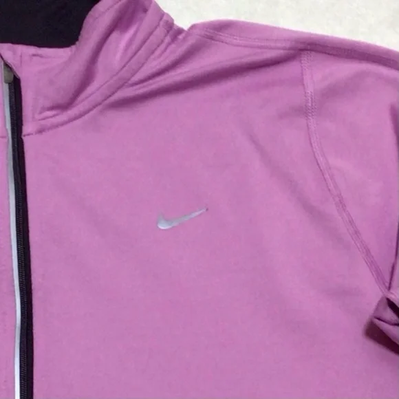 Nike Dri-Fit Lavender Long Sleeve Shirt, Size Large - Picture 8 of 12